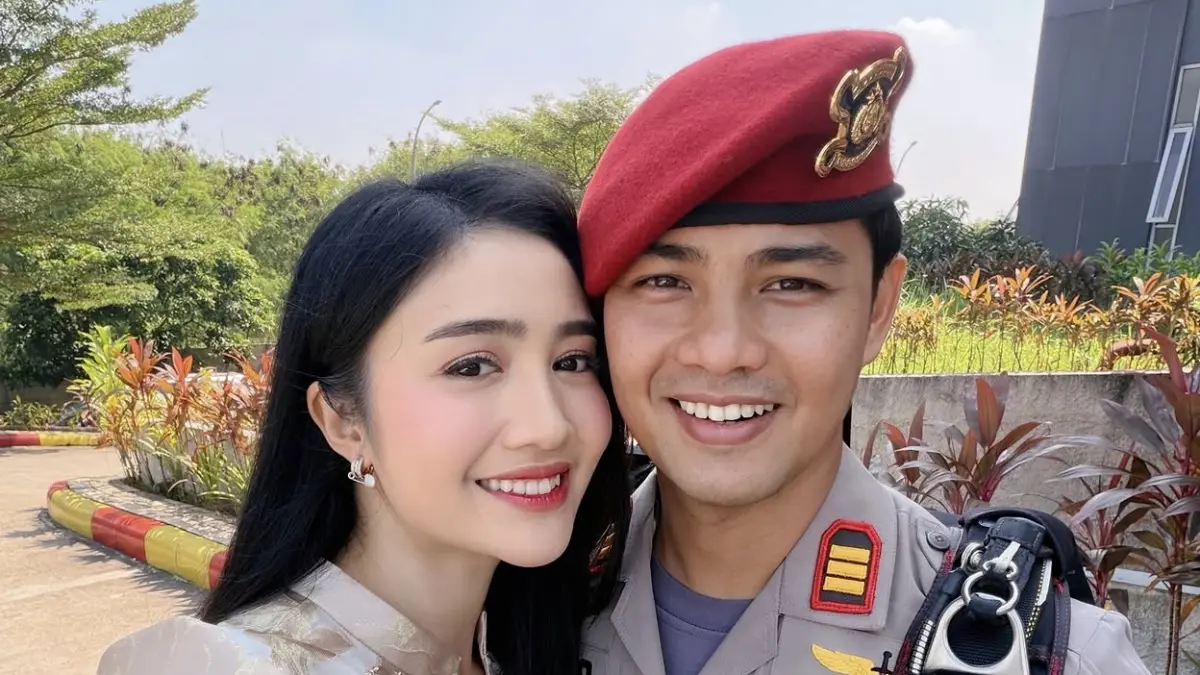 HANGAT: Febby Rastanty membagikan uncapan ulang tahun yang hangat untuk sang suami, Drajad Djumantara. (Foto: Instagram)