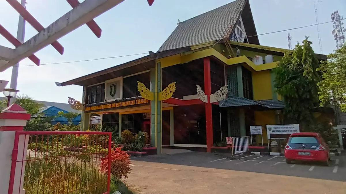 Kantor BPKAD Tabalong yang beralamat di Jalan Pangeran Antasari No 1 Kabupaten Tabalong. (Ibnu Dwi Wahyudi/ Radar Banjarmasin)
