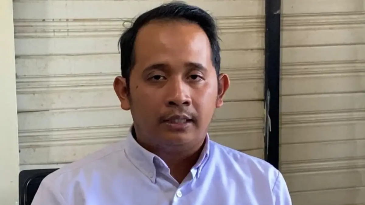 Manager PLN ULP Kotabaru Kota, Muhammad Reza meminta maaf. (Jumain/ Radar Banjarmasin)&nbsp;