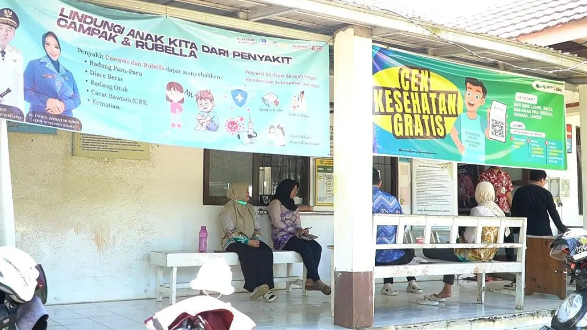 Puskesmas Piani, Tapin yang berada di wilayah pegunungan terkendala sinyal dan listrik dalam program digitalisasi. (Eva untuk Radar Banjarmasin)&nbsp;