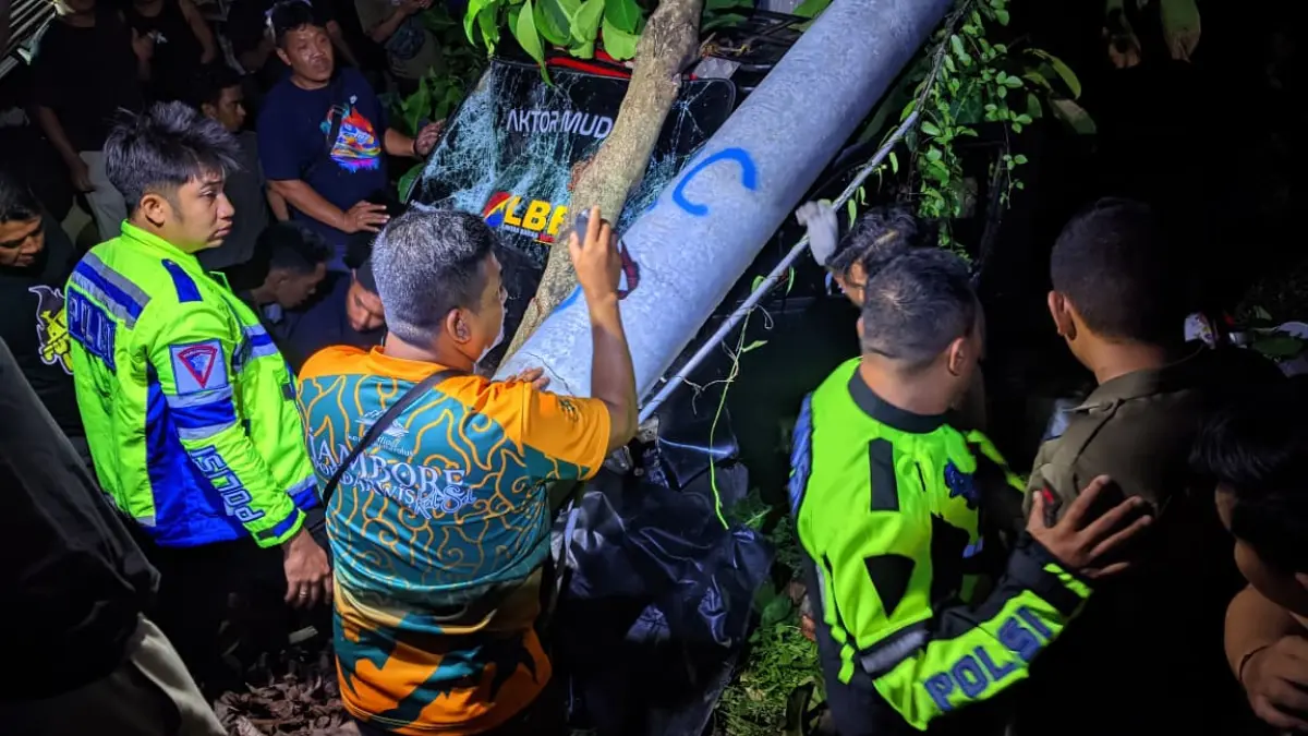 Tiga orang meninggal dunia akibat kecelakaan maut di Jalan Lingkar HST. (Polres HST untuk Radar Banjarmasin).