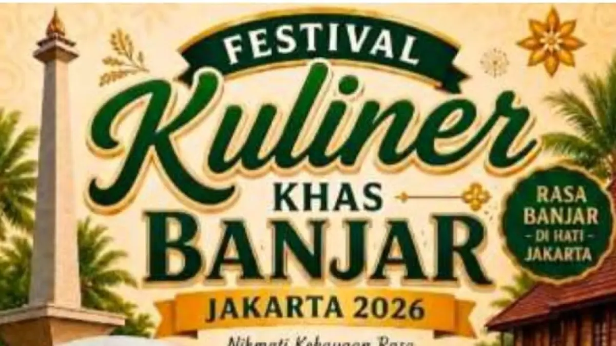DUKUNG: Bank Kalsel dukung Festival Kuliner Banjar di Jakarta pada 25 Juli 2026 ini.