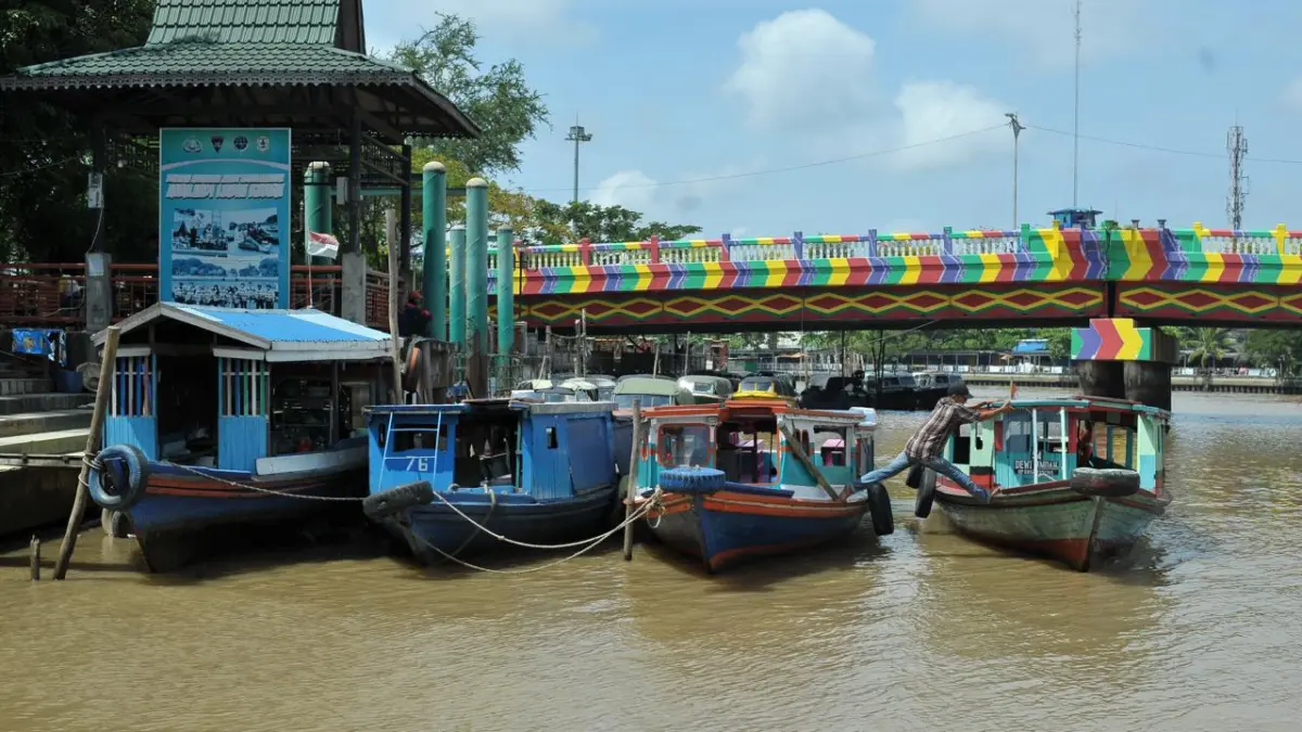 INTEGRASI: Dinas Perhubungan (Dishub) Kota Banjarmasin berencana integrasikan angkutan darat dan sungai.&nbsp;