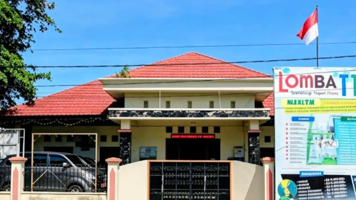 KANTOR: Kantor Dinas Pemberdayaan Masyarakat dan Pemerintahan Desa (DPMD) Kabupaten Hulu Sungai Utara yang menangani pembinaan pemerintahan desa. (Foto: Dok/M. Akbar)
