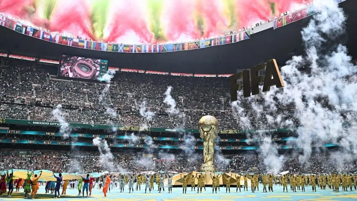 BERPOTENSI: Pembukaan Piala Dunia 2026 beberapa waktu lalu. Gelaran sepak bola internasional ini berpotensi kembali mengalami perubahan format setelah FIFA membuka peluang mengkaji penambahan peserta menjadi 64 negara.&nbsp;