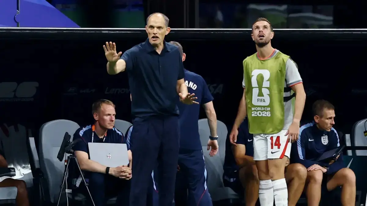 CATAT REKOR: Sukses mengantarkan timnas Inggris ke semifinal Piala Dunia 2026, Thomas Tuchel mencatatkan rekor pribadi.&nbsp;