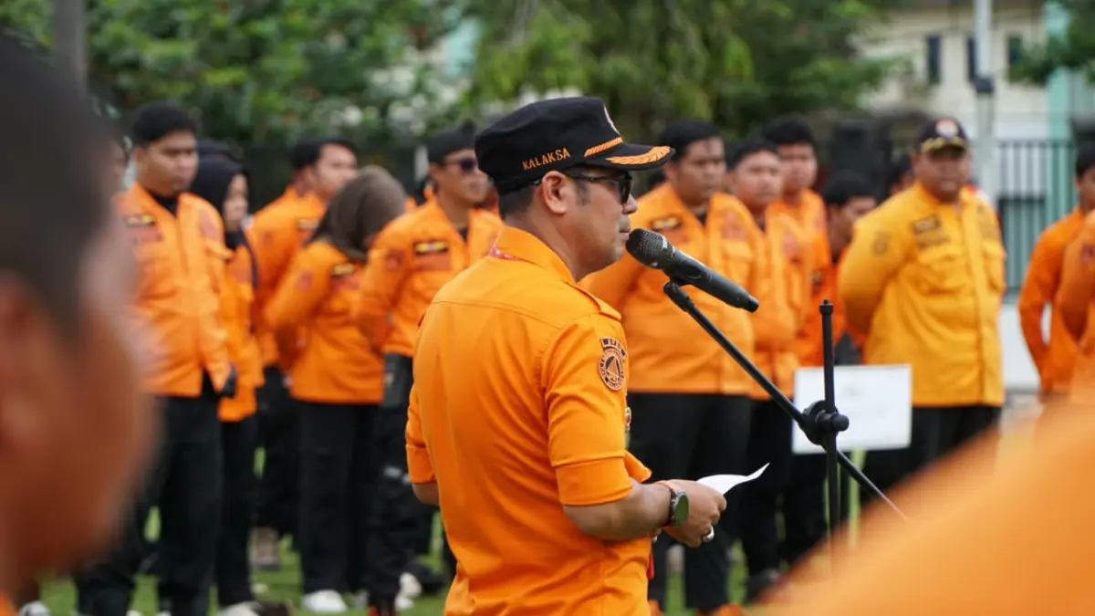 SIAGA KARHUTLA: Menjelang masuknya puncak musim kemarau pada akhir Juli ini, BPBD Balangan memfokuskan pengawasan karhutla di lahan gambut Kecamatan Lampihong dan Batumandi. (El untuk Radar Banjarmasin)