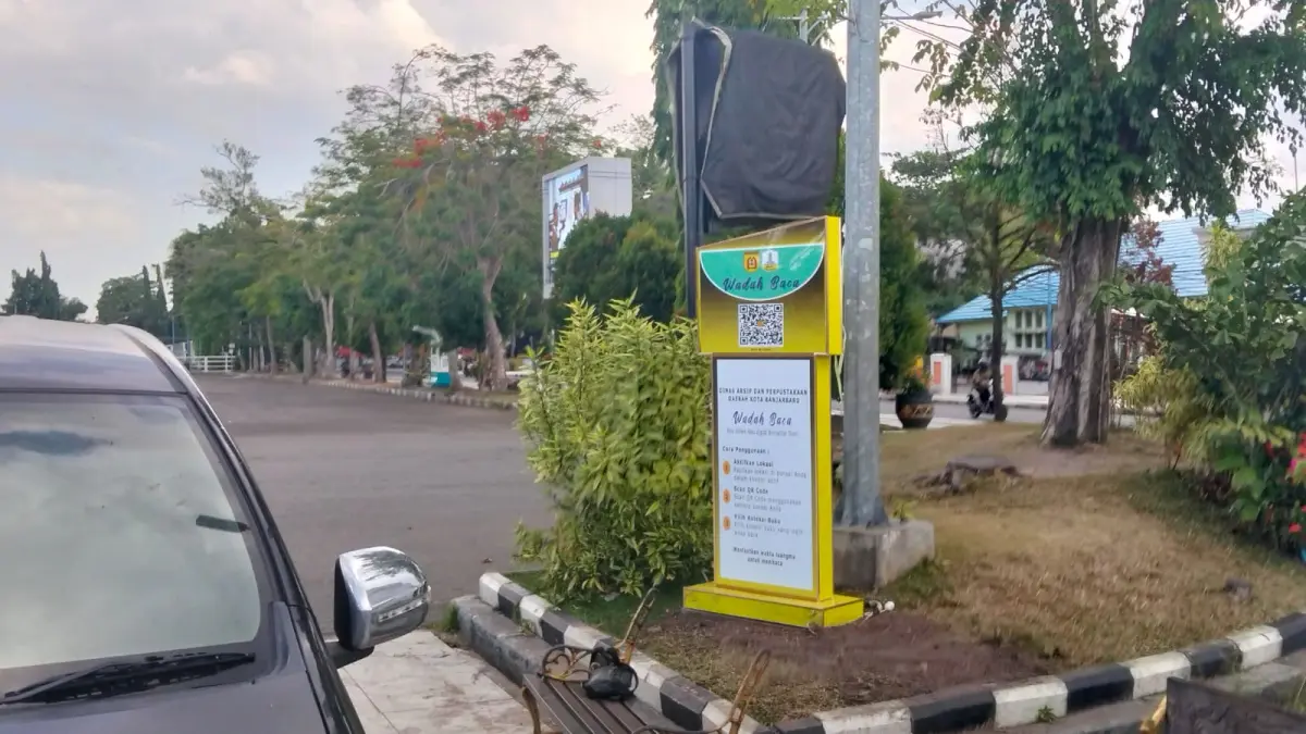 WADAH BACA: Darpusda Kota Banjarbaru meluncurkan 