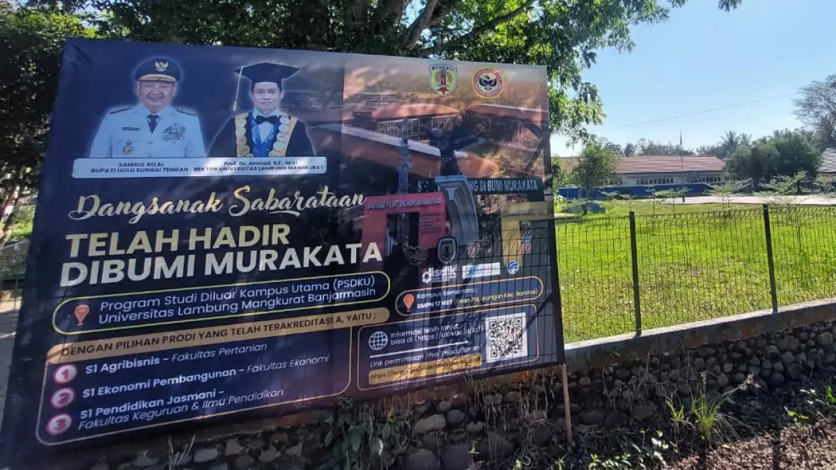 BEASISWA: Mahasiswa asal HST yang kuliah di PSDKU ULM akan dapat beasiswa dari pemerintah.