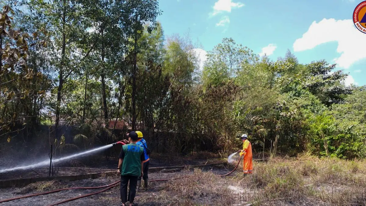 BPBD Banjarmasin sudah memetakan titik rawan karhutla di Banjarmasin. (BPBD Banjarmasin)