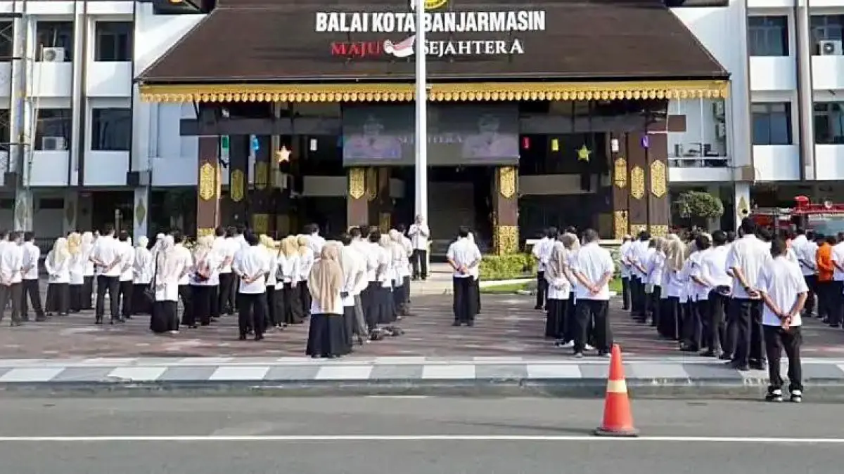TERHAMBAT: Peluang pengangkatan PPPK Paruh Waktu menjadi PPPK Penuh Waktu berpotensi tertunda. Penyebabnya, belanja pegawai Pemko Banjarmasin yang melampaui batas ketentuan pemerintah pusat.