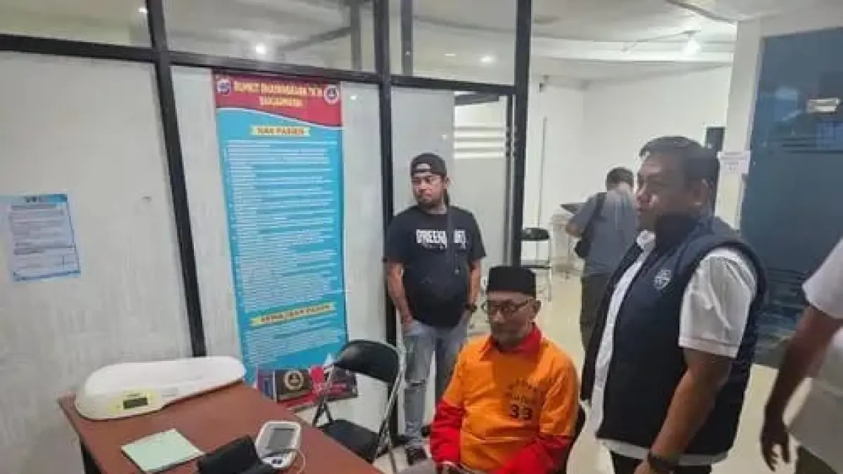 PROSES HUKUM: Babe Aldo Resmi Ditahan Polda Kalsel, Rabu (22/7/2026).(Foto: Polda Kalsel)