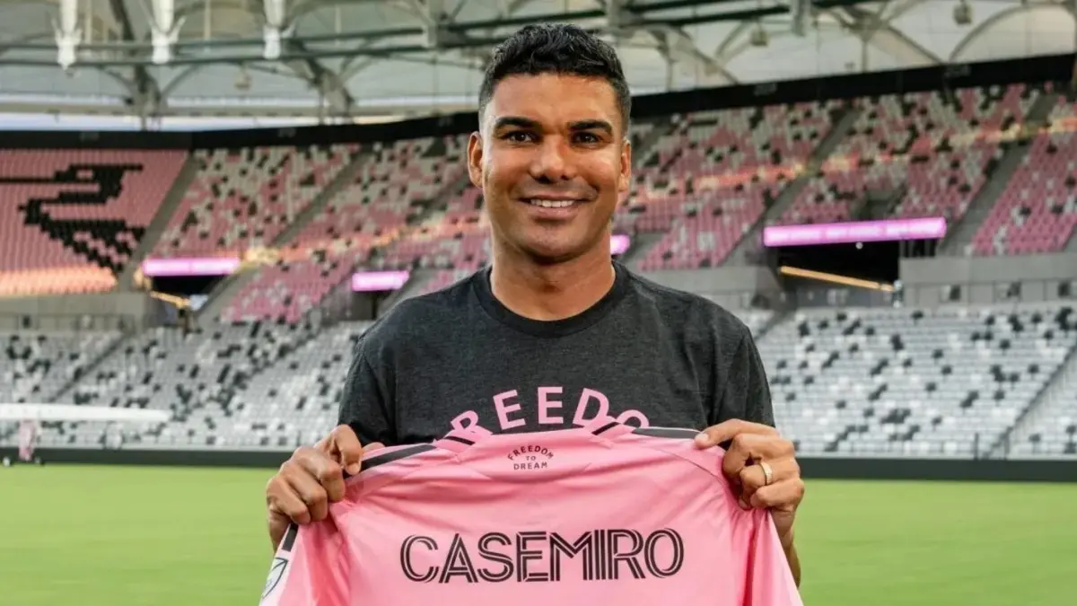 RESMI: Perkenalan Casemiro bersama Inter Miami.&nbsp;
(Inter Miami Official)&nbsp;