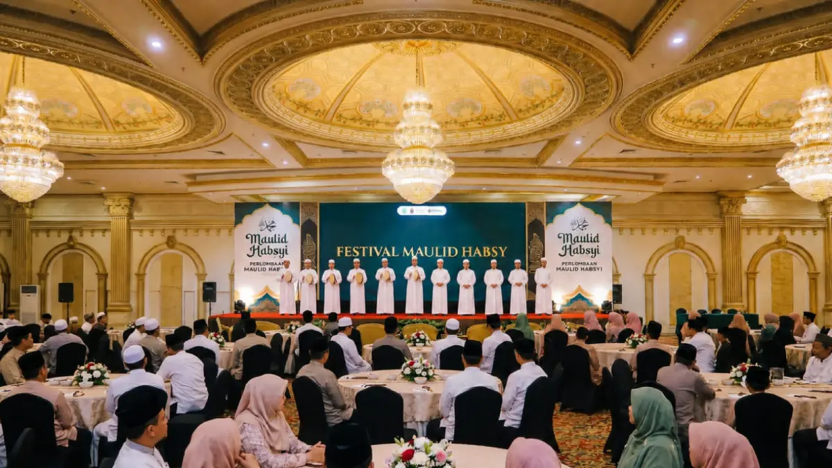SENI ISLAMI: Grand Qin dan Qin Hotel Banjarbaru akan menggelar lomba Maulid Habsy, September mendatang.(Foto; Grand Qin dan Qin Hotel Banjarbaru)