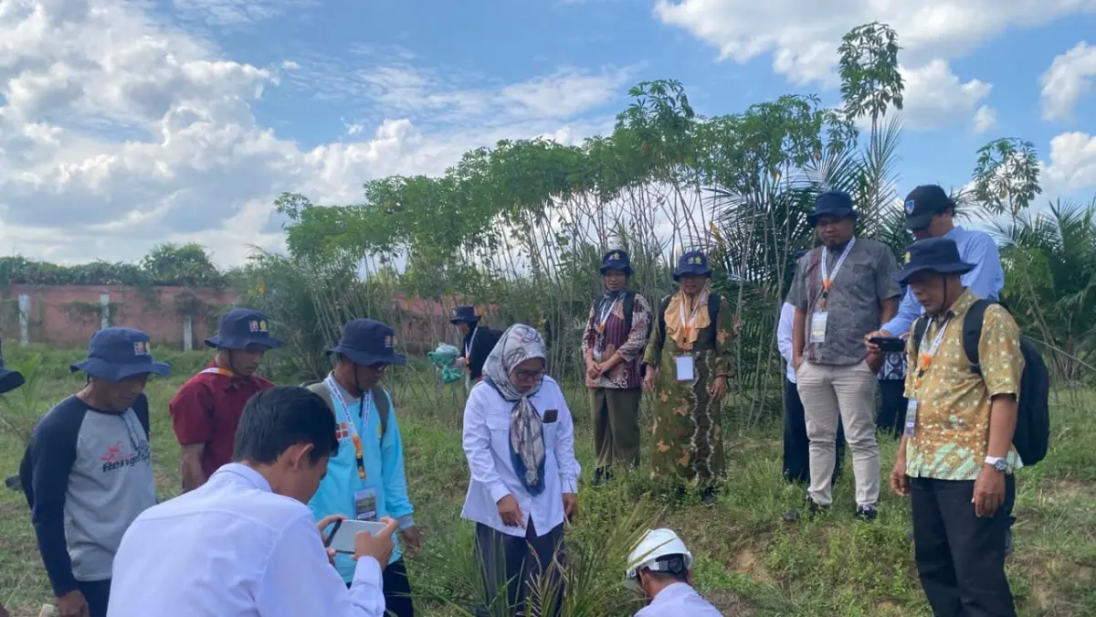 TUNTAS DILAKSANAKAN: Pelatihan Budidaya Kepala Sawit yang digelar Pengelola Dana Perkebunan (BPDP) bersama Balai Besar Pelatihan Pertanian (BBPP) Binuang tuntas dilaksanakan.
