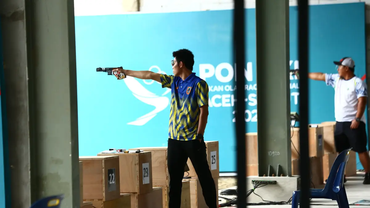 UNGGULAN: Para cabang olahraga unggulan Kalimantan Selatan saat berlaga di ajang PON XXI Aceh-Sumut 2024.(M Idris Jian Sidik)