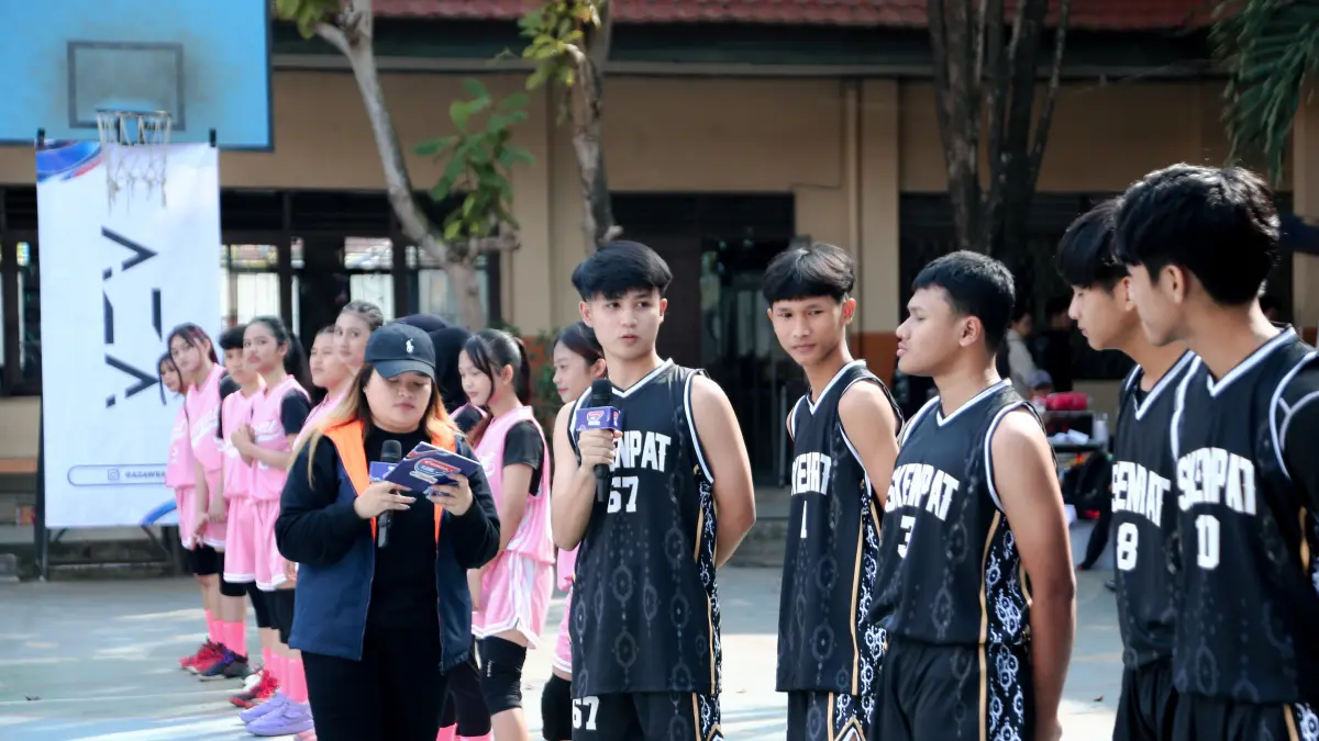 DBL: Roadshow Honda DBL with Kopi Good Day 2026 South Kalimantan di SMKN 4 Banjarmasin, Selasa (28/7/2026). (M Idris Jian Sidik)