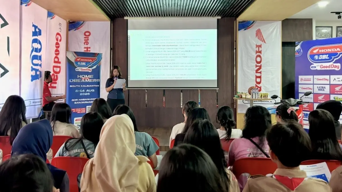 TM: Suasana Technical Meeting AQUA DBL Dance 2026 South Kalimantan di Trio Motor Lounge, Sabtu (1/8/2026). (Foto: Tia Lalita Novitri/Radar Banjarmasin)