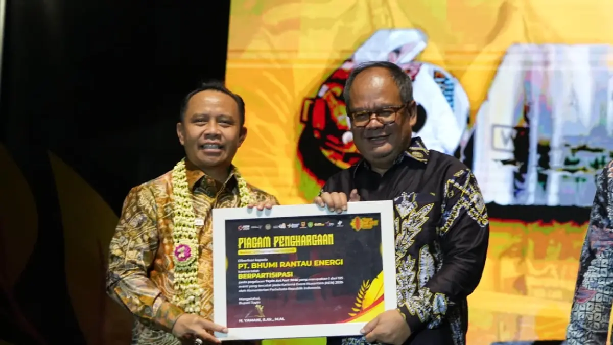  Kontribusi PT Bhumi Rantau Energi (BRE) 