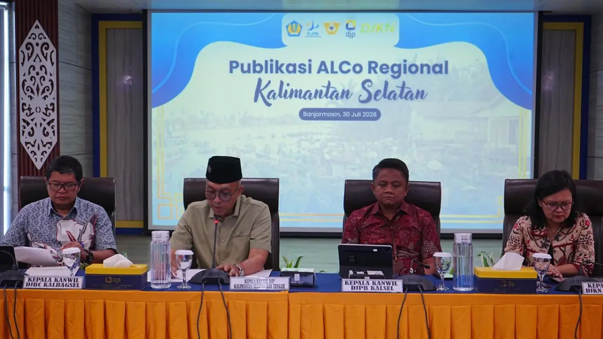 PUBLIKASI: Pelaksanaan publikasi ALCO Regional Kalimantan Selatan belum lama tadi. (DJP Kalselteng untuk Radar Banjarmasin)&nbsp; 