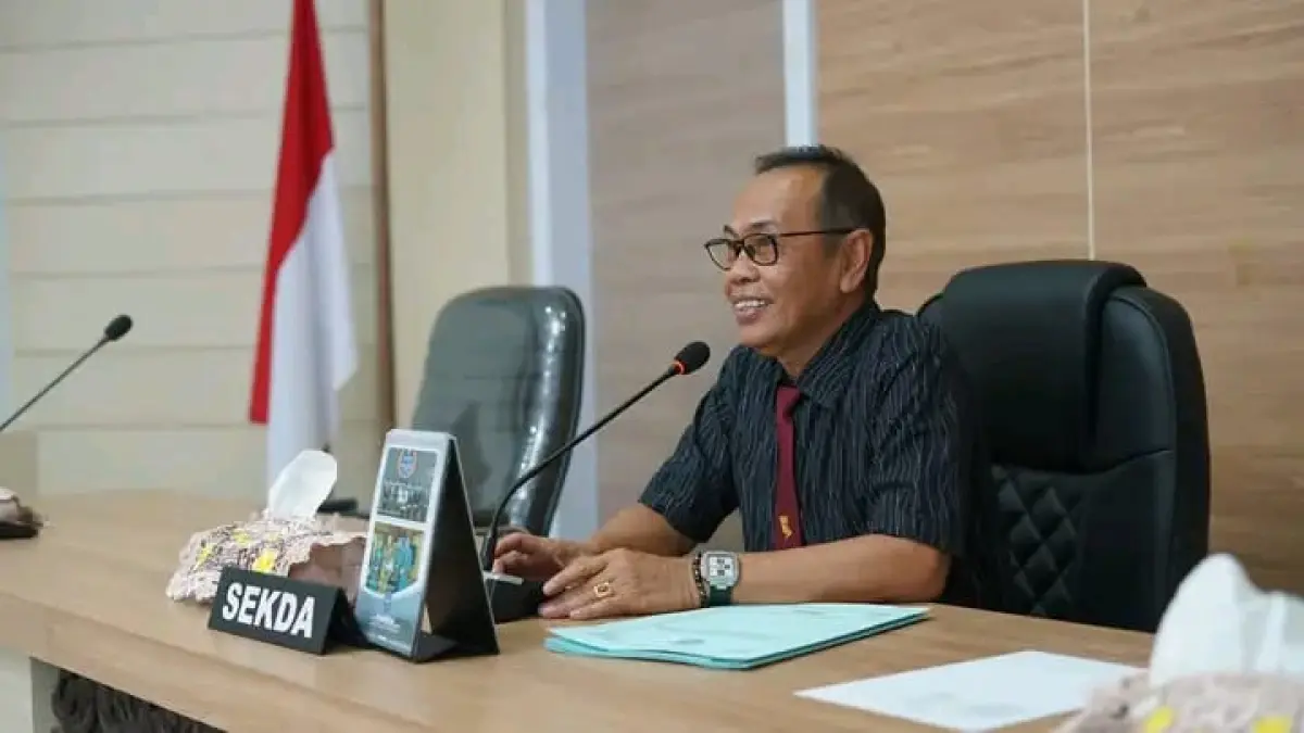 Sekretaris Daerah HSS, Muhammad Noor  segera masuki masa pensiun. (KOMINFO HSS) 
