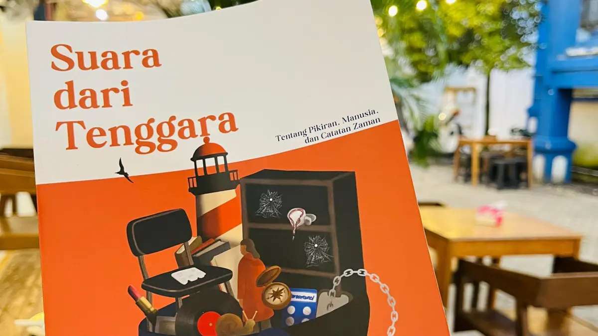 ANTOLOGI: Buku antologi Suara dari Tenggara yang memuat 50 esai dan opini karya 47 penulis dari Tanah Bumbu dan Kalimantan Selatan. Peluncuran buku dijadwalkan berlangsung di Batulicin pada Sabtu (8/8/2026).