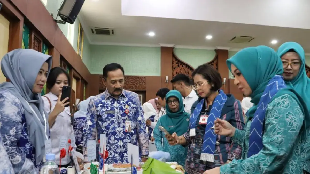BERGIZI: Lomba Cipta Menu Beragam, Bergizi, Seimbang, dan Aman (B2SA) serta Lomba Paduan Suara Mars PKK Tingkat Provinsi Kalimantan Selatan di Gedung KH Idham Chalid, Kantor Gubernur Kalsel, Banjarbaru, Rabu (5/8/2026).