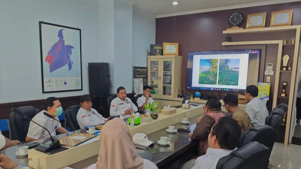 GREEN ACTION: Rapat perencanaan Green Action 2026 yang diinisiasi Banua Pers Community (BPC) bersama Dinas Lingkungan Hidup (DLH) Provinsi Kalimantan Selatan. 