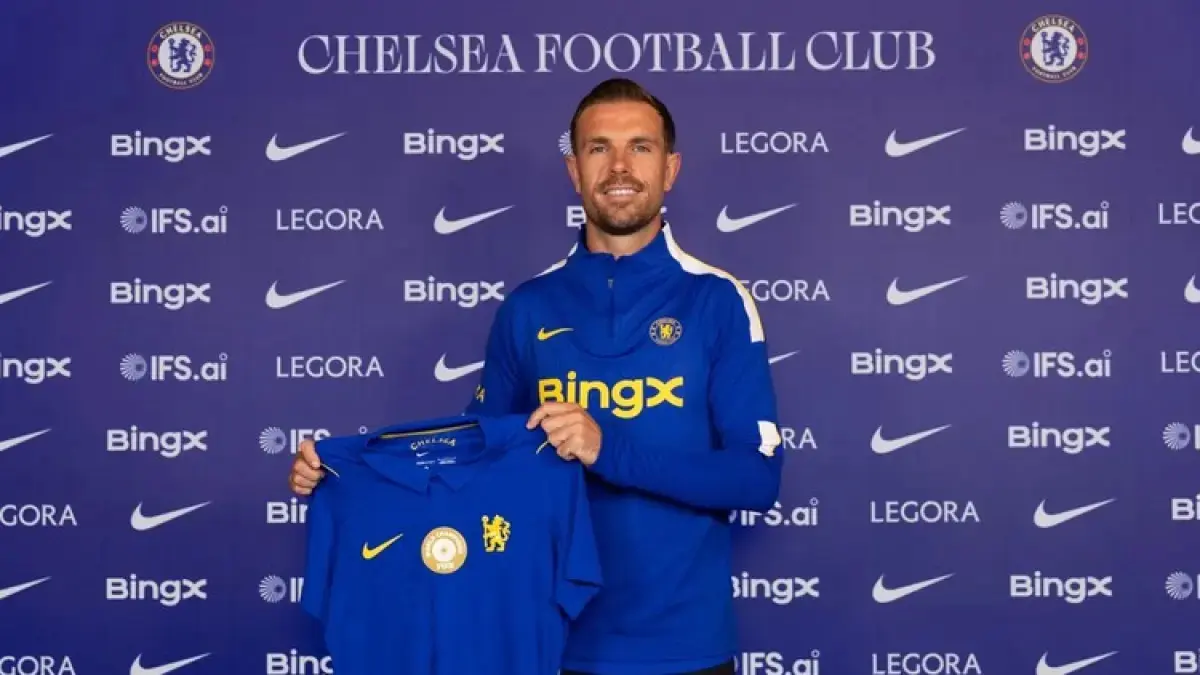 OPTIMISTIS: Jordan Henderson optimistis bisa mengikuti jejak Thiago Silva dan sukses bersama Chelsea meski telah berusia 36 tahun.&nbsp;