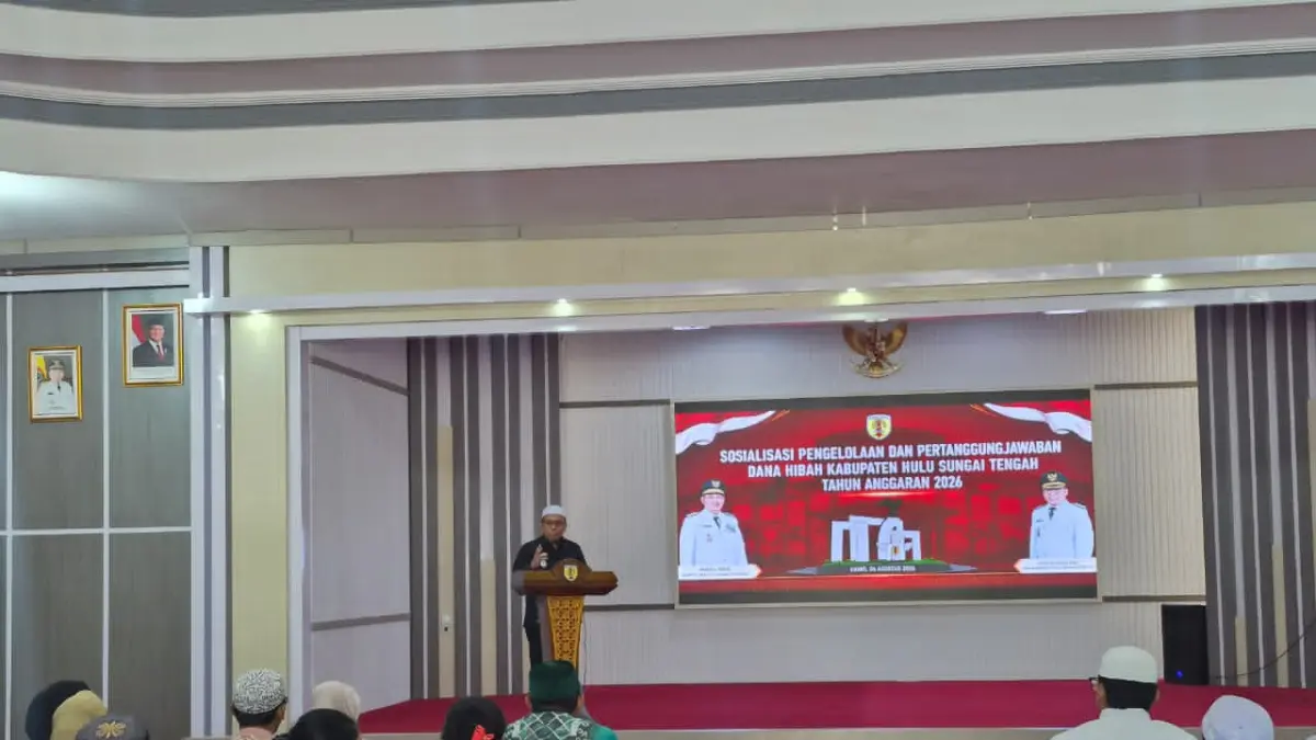 HIBAH: Pemkab HST berharap pengelolaan dana hibah digunakan dengan baik oleh penerima.(Foto: Jamaluddin/Radar Banjarmasin).