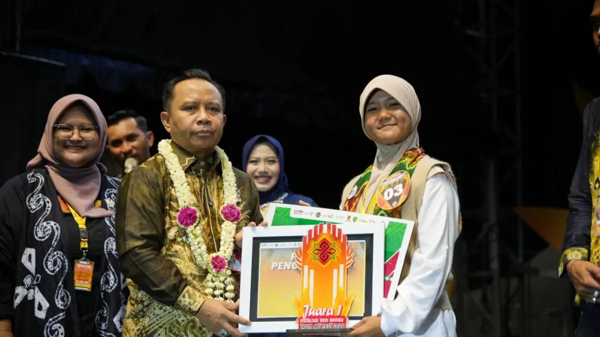  Tapin Art Fest 2026 resmi ditutup Bupati Tapin H Yamani 