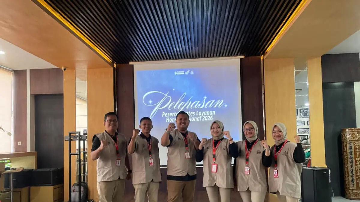 INSAN LAYANAN: Enam Perwakilan PT Trio Motor wilayah Kalselteng melaju ke KLHN 2026 di Jakarta pada 13-16 Agustus 2026 mendatang.(Foto: PT Trio Motor)&nbsp;&nbsp;