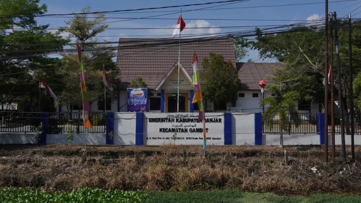 Kantor Kecamatan gambut di Kabupaten Banjar. | Foto: Ezagren/Wikipedia