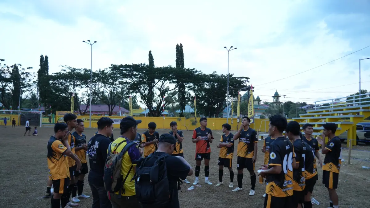 Pertandingan final piala Bupati Cup 2026 akan berlangsung hari ini. (Rasidi Fadli/Radar Banjarmasin)&nbsp;