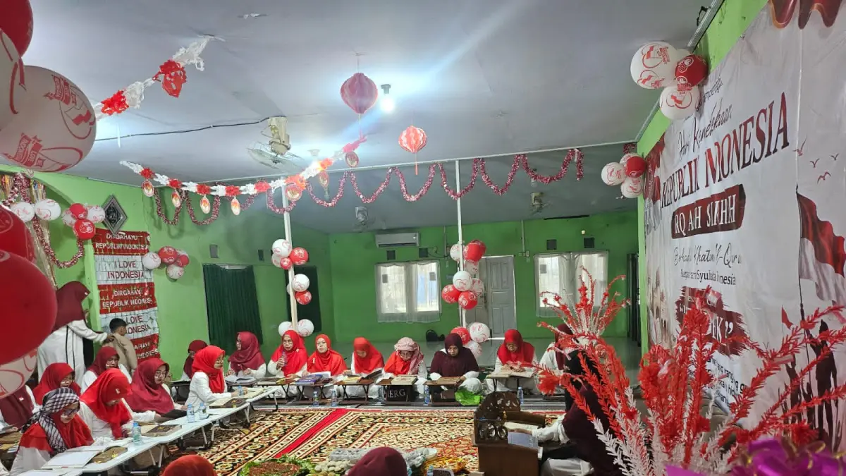 KHATAMAN: Suasana khataman Al Qur