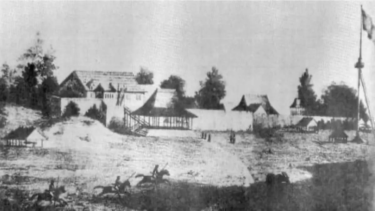 Rumah Bubungan Tinggi di Kalimantan Selatan menjadi salah satu jejak arsitektur yang digunakan untuk membaca kembali bentuk dan tata ruang Istana Kerajaan Banjar.