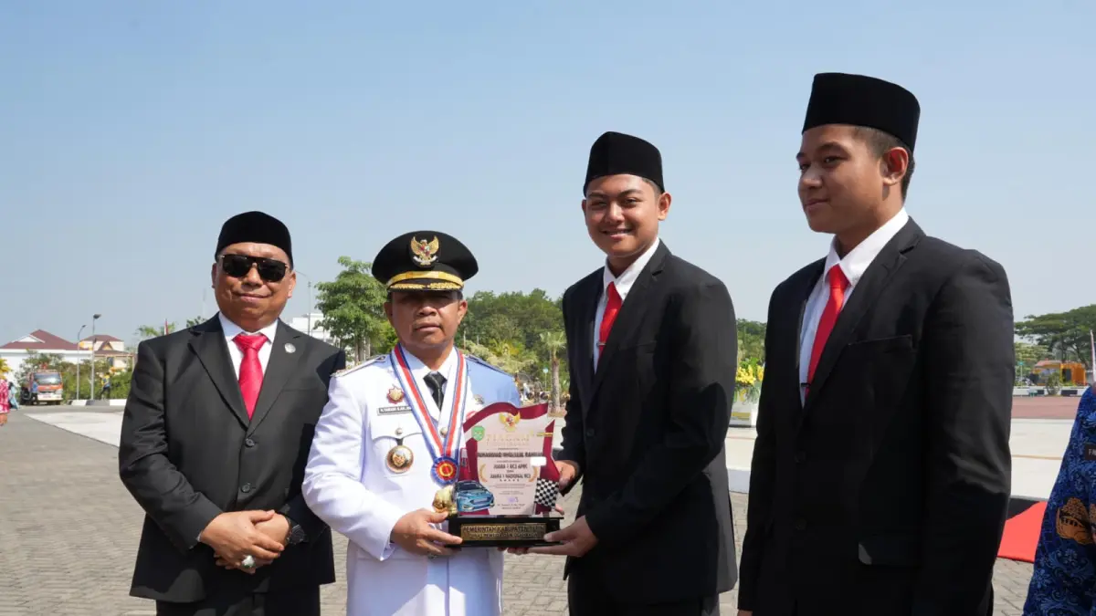 Momen peringatan HUT ke-81 Kemerdekaan Republik Indonesia di Kabupaten Tapin