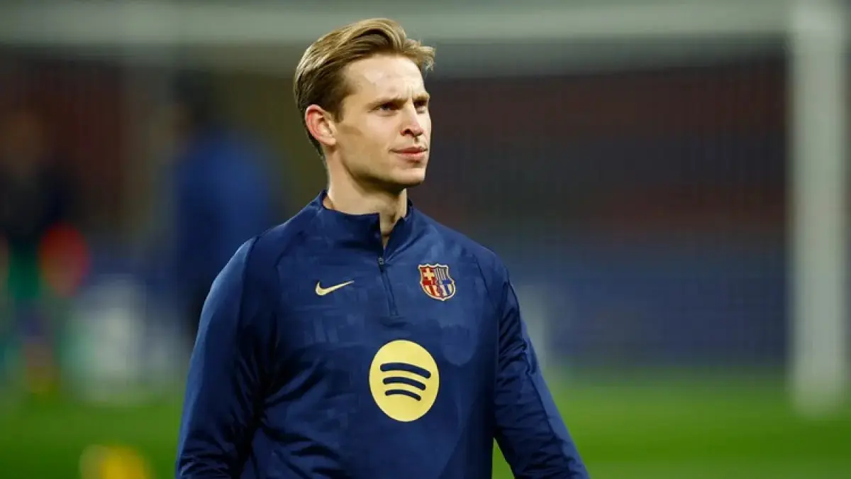 BUKA SUARA: Frenkie de Jong buka suara mengenai berbagai pemberitaan yang mengaitkan dirinya dengan konflik di Barcelona.