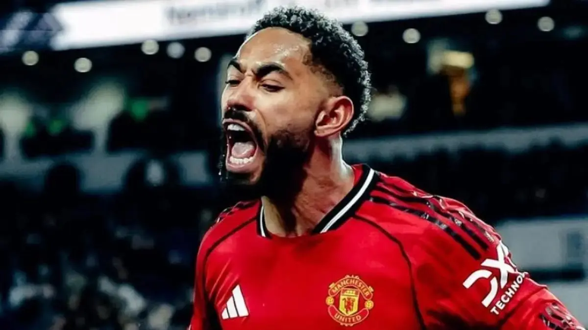 JADI SOROTAN: Pemain Manchester United Matheus Cunha jadi sorotan usai timnya dikalahkan AC Milan.&nbsp;