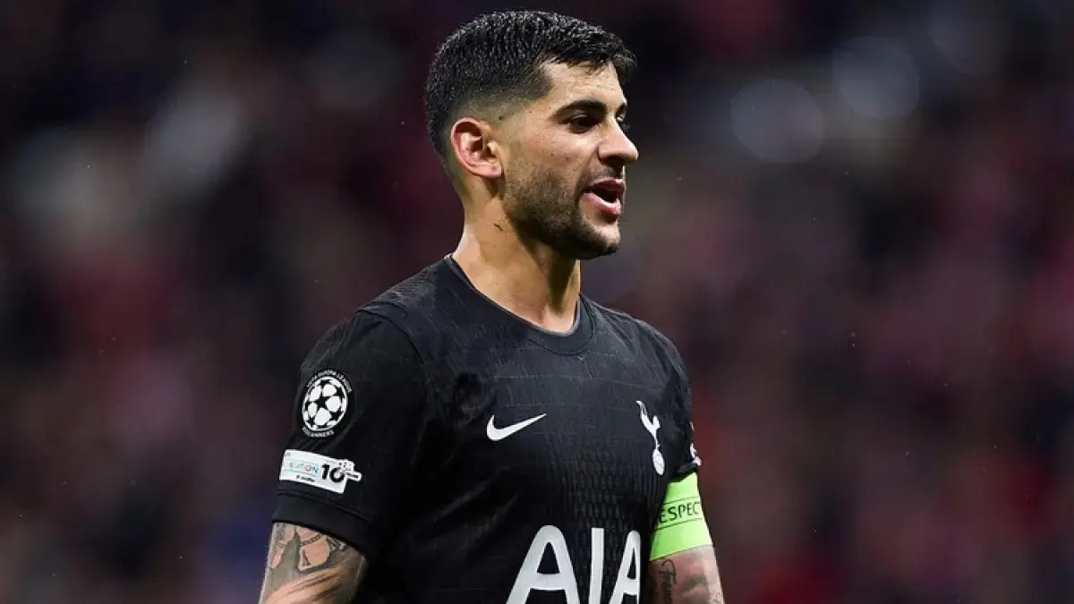 PERGI: Christian Romero mengonfirmasi kepergiannya dari Tottenham Hotspur setelah lima musim memperkuat klub tersebut.&nbsp;