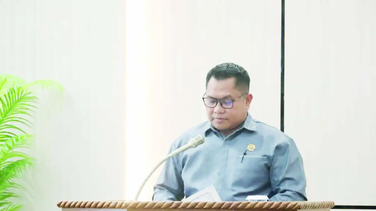 Ketua Pansus I DPRD Kota Banjarbaru, John Robert. 