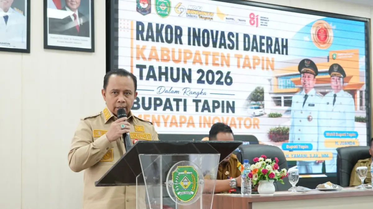Pemerintah Kabupaten Tapin terus mendorong peningkatan inovasi dalam penyelenggaraan pemerintahan dan pelayanan kepada masyarakat.