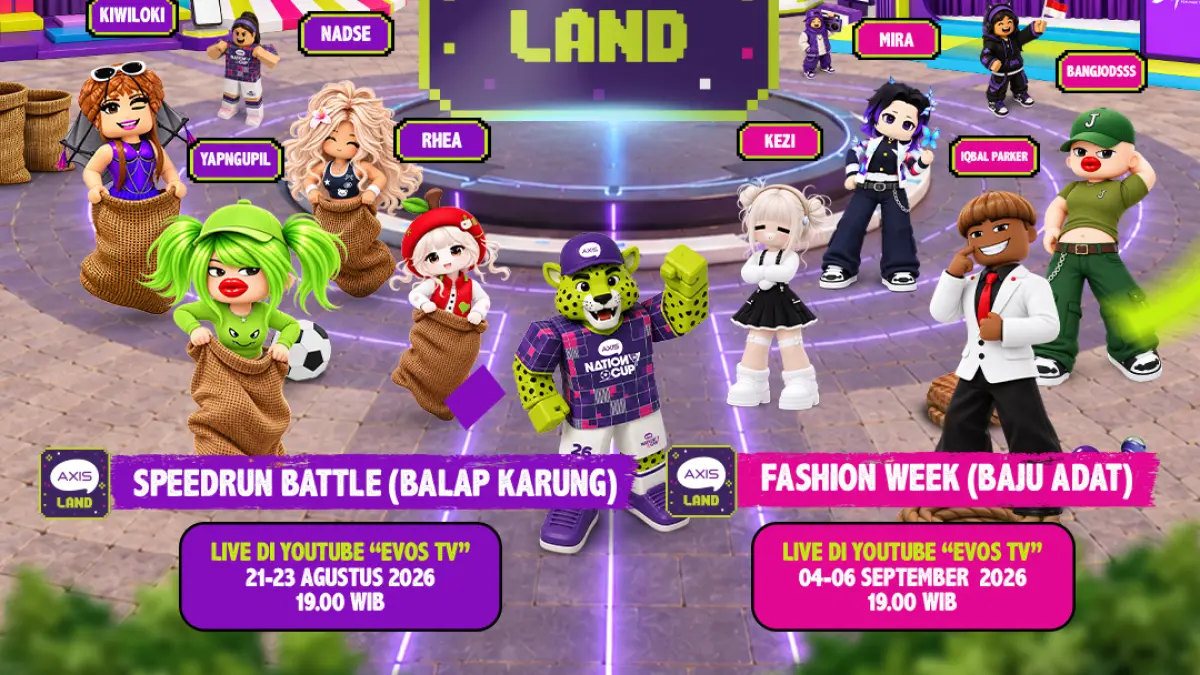 Selain EVOS dan komunitas-komunitas Roblox di Indonesia, campaign ini juga melibatkan Komunitas Roblox Indonesia, AXIS Community, EVOS Community, serta berbagai komunitas gaming dan youth lainnya.
