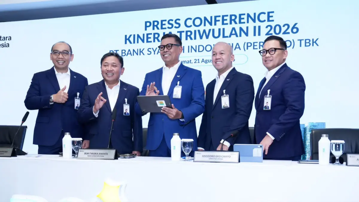 TERUS TUMBUH: PT Bank Syariah Indonesia Tbk (Persero) (BSI) menutup Semester I 2026 dengan kinerja solid seiring keberhasilan Perseroan memperkuat pondasi teknologi dan kapabilitas digital.(Foto: BSI)