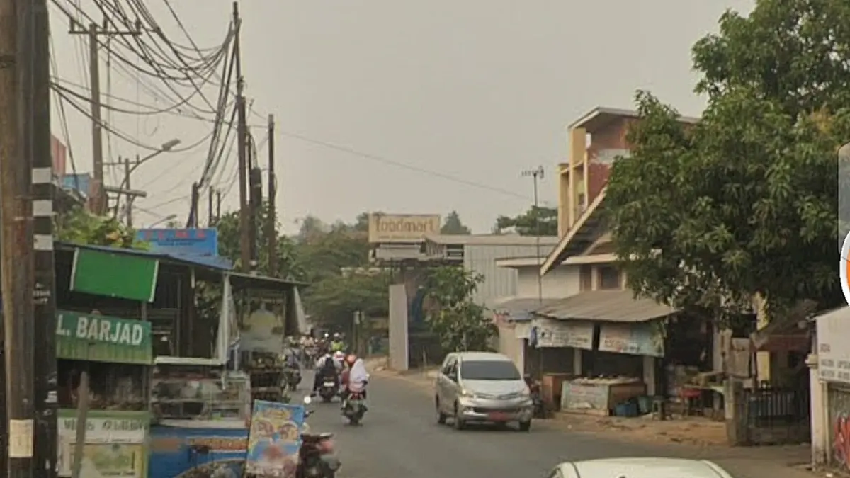Jalan Barjad akan dilakukan rekayasa dengan jalur satu arah, uji coba mulai Rabu (26/8) besok (tangkapan layar)&nbsp;

