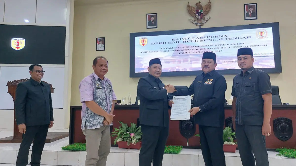 JADWAL: DPRD HST dan Pemkab HST akan membahas Raperda APBD Perubahan 2026 awal bulan depan. (Foto: Jamaluddin/Radar Banjarmasin).