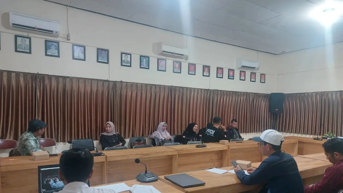 FKP: Dinas PMD HST menggelar FKP terkait pelayanan desa. (Foto: Jamaluddin/Radar Banjarmasin).