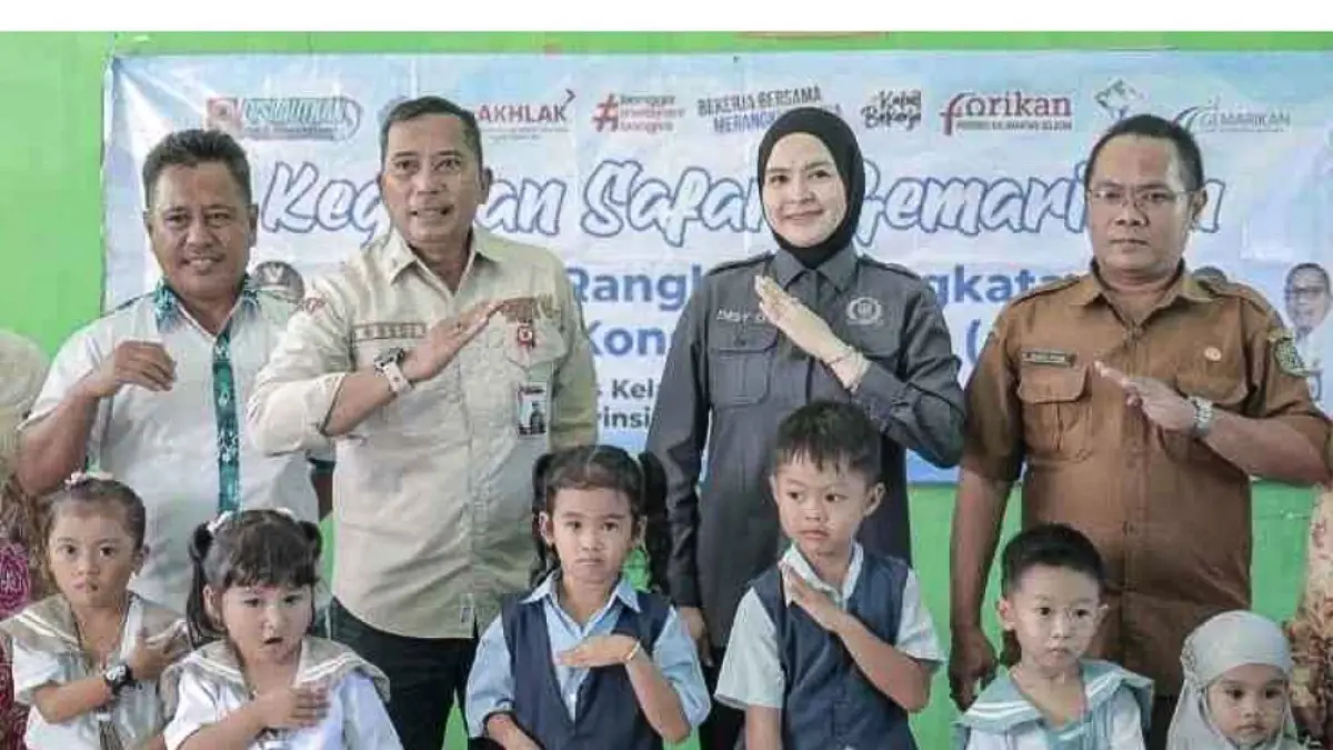 PROGRAM: Dislautkan Kalsel mengkampanyekan GEMARIKAN di Kabupaten Tapin. 