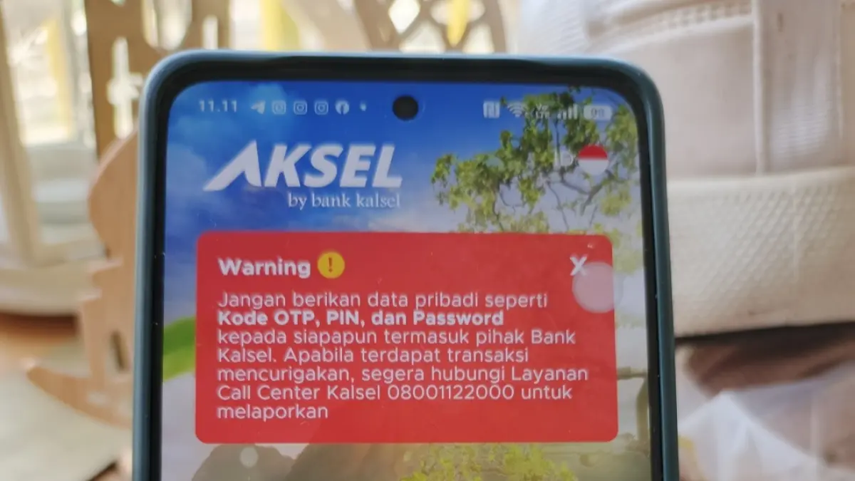 SOLUSI: Bank Kalsel berikan solusi jika salah pin 3 kali.