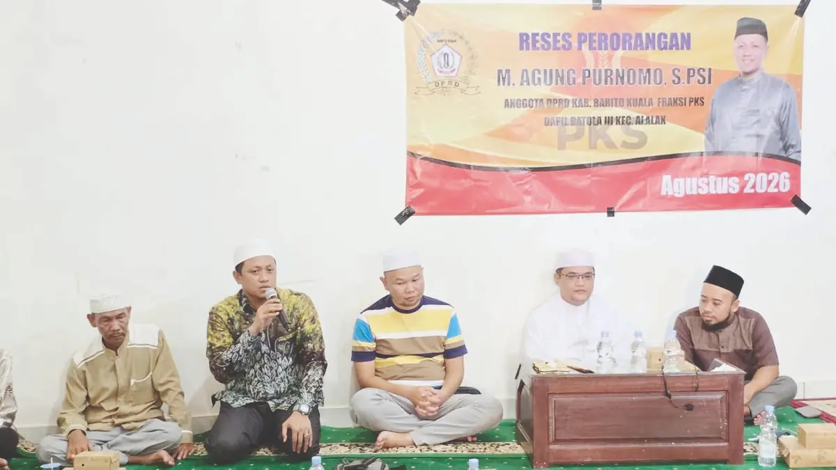 Ketua Komisi II DPRD Batola, M Agung Purnomo.&nbsp;&nbsp;&nbsp; (foto: PKS untuk Radar Banjarmasin)